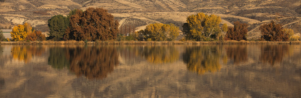 Lake Ming at Kern River County Park, Kern County, California