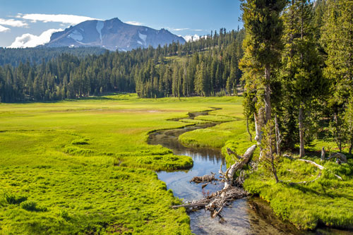 Lassen Peak,  Northern California campgrounds