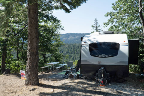 Snowflower Campground, Yuba Gap, Tahoe National Forest, California