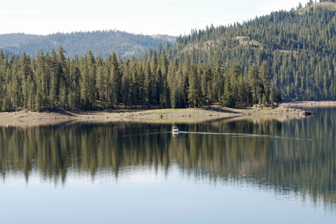 Jackson Point Boat-in Campground, Jackson Meadows Reservoir, Tahoe National Forest