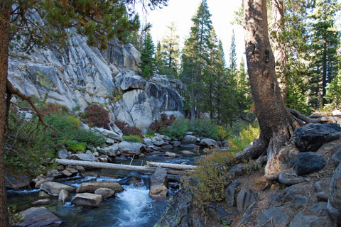 San Joaquin River,  Reds Meadow, CA