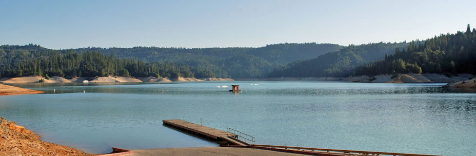 New Bullards Bar Reservoir, California