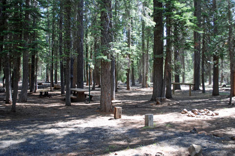 Horse Campground, Little Grass Valley Reservoir, Plumas National Forest