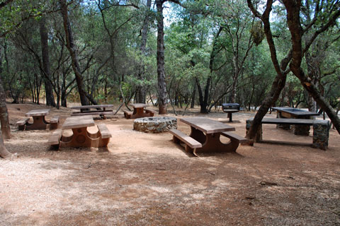 Loafer Creek Group Campground, Lake Oroville, CA