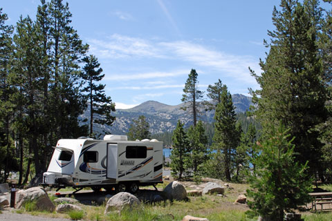 Caples Lake Campground, Eldorado National Forest, CA