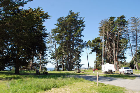 New Brighton State Beach  campground, CA