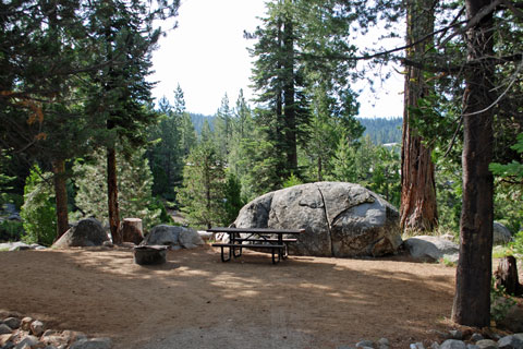 Sugar Pine Point Campground, Lower Bear River Reservoir, Eldorado National Forest, CA