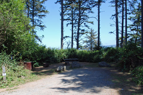 Agate Campground, Patrick's Point State Park, CA