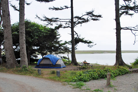 Big Lagoon County Park Campground, CA