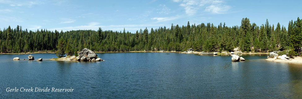 Gerle Creek Reservoir, Eldorado National Forest, CA