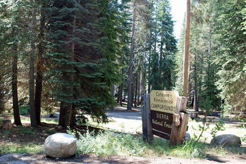 Billy Creek Campground, Huntington Lake, Sierra National Forest, CA